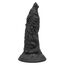 Dildo fantezie lup The Werewolf Dong CalExotics negru, vedere completa