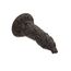 Dildo fantezie lup The Werewolf Dong CalExotics negru, detaliu baza ventuza
