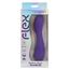 Vibrator flexibil Bend and Hold Rumbler CalExotics mov, detaliu varf rotunjit