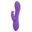Vibrator rabbit flexibil Bend and Hold Double Rumbler CalExotics mov, vedere de ansamblu