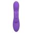 Vibrator rabbit flexibil Bend and Hold Double Rumbler CalExotics mov, detaliu ureche de iepuras