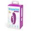 Vibrator Mini G-Spot Happy Rabbit Curve, Violet, 15 Vibratii cutia
