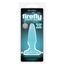 Firefly Pleasure Plug Small albastru, cutia originala NS Novelties care lumineaza in intuneric