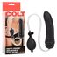 COLT Hefty Probe negru, plug anal gonflabil cu pompa cu bulb si cutia originala CalExotics