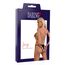 Chilot crotchless cu dantela si string Inez Daring Intimates negru, vedere completa