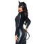 Costumatie Pisica Catsuit cu Coada, Centura si Urechi Leg Avenue, Negru