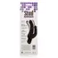 Vibrator Negru Dublu Bendie Stud Over & Under - spate cutie
