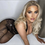 Body Dres Fishnet cu Stras Leg Avenue, Negru, S-L