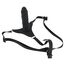 Strapon pentru femei negru - Silicone Strap-on, You2Toys detaliu