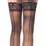 Ciorapi Autofixanti Leg Avenue cu Cusatura Vintage detaliu