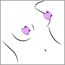 Fantasy For Her, Vibrating Nipple Suck-Hers violet