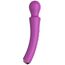 Aparat de masaj Curved Wand Xocoon fucsia, panou control cu butoane