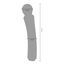 Aparat de masaj Curved Wand Xocoon fucsia, dimensiuni comparative