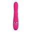 Vibrator rabbit Foreplay Frenzy Pucker CalExotics roz, vedere din fata cu bratul de suctiune