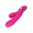 Vibrator rabbit Foreplay Frenzy Pucker CalExotics roz, vedere diagonala cu ambele capete