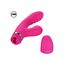 Vibrator rabbit Foreplay Frenzy Pucker CalExotics roz, compartiment baterii deschis, 2 x AAA neincluse