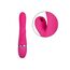 Vibrator rabbit Foreplay Frenzy Pucker CalExotics roz, vedere completa cu detaliu varf de suctiune