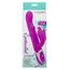 Vibrator rabbit Enchanted Throbbing Butterfly CalExotics mov, cutia originala cu mentiunea throbbing action