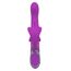 Vibrator rabbit Enchanted Throbbing Butterfly CalExotics mov, vedere din fata cu aripile fluturelui simetrice