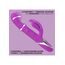 Vibrator rabbit Enchanted Throbbing Butterfly CalExotics mov, infografic cu cele 12 functii ale stimulatorului si 4 functii de rocking ale tijei
