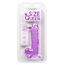 Dildo realistic cu ventuza Queen Size CalExotics mov, detaliu ventuza baza