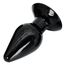Dop anal clasic Extreme Hidden Desire negru, cu ventuza