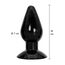 Dop anal clasic Extreme Hidden Desire negru, infografic dimensiuni 18 cm lungime 7 cm diametru