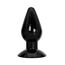 Dop anal clasic Extreme Hidden Desire negru, vedere completa din fata