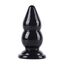 Dop anal dublu bulb Extreme Hidden Desire negru, vedere completa din fata