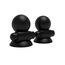 Ventuze vibratoare pentru sfarcuri Taboom negru, set complet