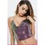 Top metalic Albastru Violet Gradient Color, S-L imagine 1