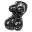 Masturbator anime Shibari Stroker Misty CalExotics negru, vedere din fata cu model de franghie shibari