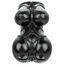 Masturbator anime Shibari Stroker Misty CalExotics negru, vedere de sus cu detaliu franghie