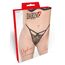 String brodat cu bretele incrucisate Sophie Daring Intimates negru, cutie originala Daring