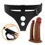 Strapon cu Dildo Dublu Pretty Love Keaven Harness Briefs componente