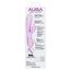 Vibrator Dublu cu Fluture Aura Dual Flutter CalExotics, Roz cutie spate