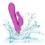 Vibrator Enchanted Bunny Purple, 12 Functii rezitent la apa