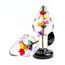 Plug anal Everlasting Bloom by ToyJoy, multicolor, flori reale multicolore conservate in rasina transparenta