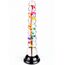 Dildo cu bile Everlasting Bloom by ToyJoy, multicolor, flori reale vizibile pe toata lungimea bilelor