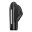 Pompa penis automata Essentials Submarine by Dreamtoys, negru, profil lateral cu rigla gradata pentru masurare