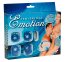 Set 4 Inele si Vibrator Glont You2Toys »Penis Emotion« Albastru