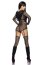 Saresia Outfit Body - Negru - vedere frontala