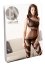 Bodystocking Asimetric - Negru