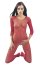 Catsuit Plasa Rosu