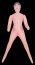 Papusa Gonflabila You2Toys »Puppe Little Joan« 152 cm - Natural - detaliu finisaj