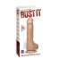 Dildo cu Ejaculare Doc Johnson "Bustit" 23,36 cm - Natural##