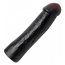 Manson Penis You2Toys "Big Penis Sleeve" 22 cm - Negru - culoare si material