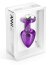 Butt Plug ANNI Round T1 Dark Purple - detaliu design