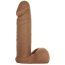 Realistic Cock Vac-U-Lock 6" UR3 Brown
