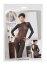 Bodystocking All  Mandy Mystery - Negru - vedere spate